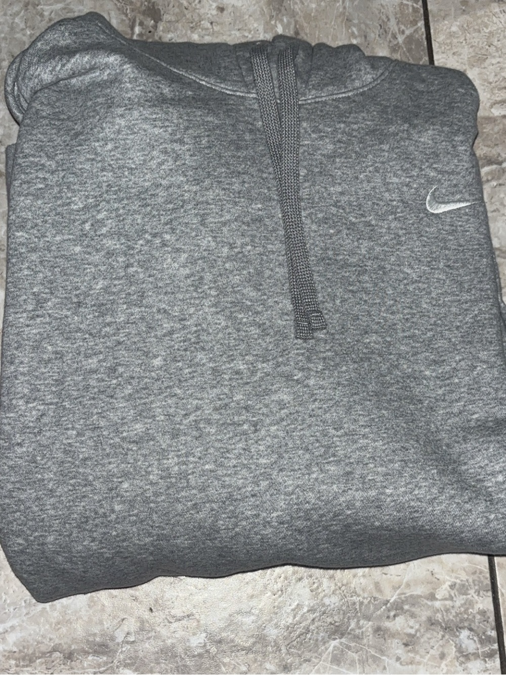 Nike Men’s Gray Hooded Sweatshirt - Gray